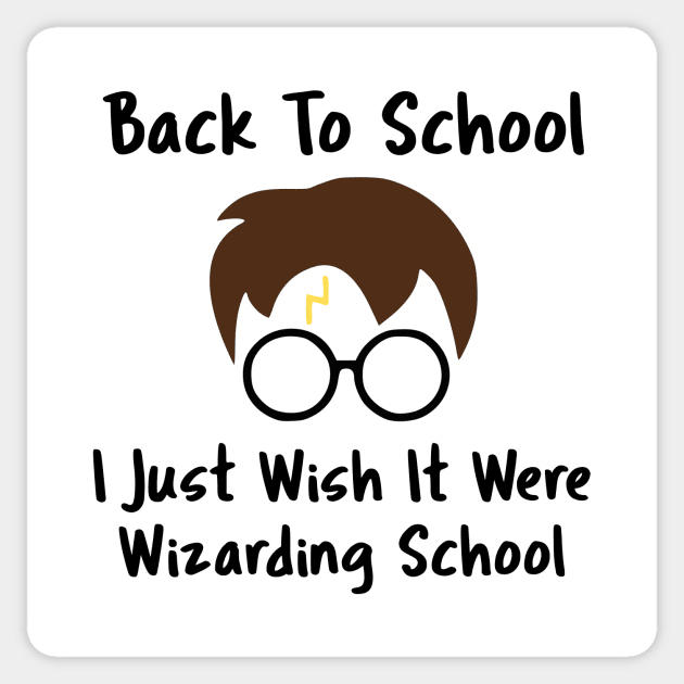 Back To School Wizards Sticker by CoastalDesignStudios